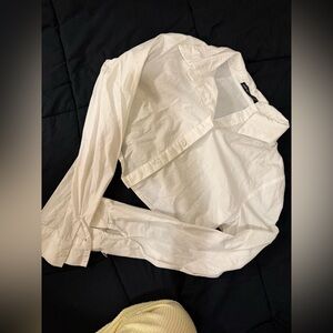 White Button-Up Shirt